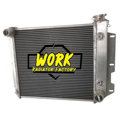 Radiador de aluminio para 1987-2006 2002 1999 1997 Jeep Wrangler TJ YJ Chevy V8 intercambiable Foto 1 de 4