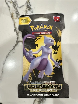 Pokemon Legendary Treasures Black & White - Sealed Sleeved Booster Pack - Image 1 of 4