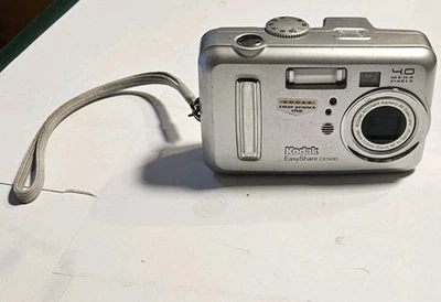 Kodak EasyShare CX7430 4.0MP Digital Camera - Silver 1990s Vintage  - Image 1 of 4
