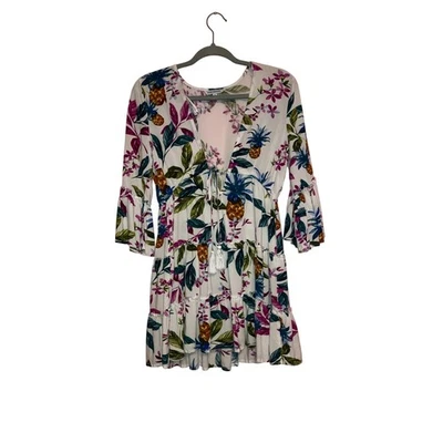 Blue Island Mini Vestido Borla Tropical Talla Pequeña  Foto 1 de 4