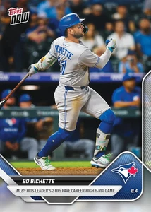 Bo Bichette - 2025 MLB Topps NOW - Card 517 - PR: 436 - Picture 1 of 2