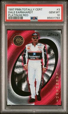 1997 Pinnacle Totalmente Certificado - Dale Earnhardt #3 Vermelho Platina /2999 PSA 10 - Imagem 1 de 3