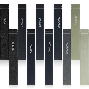 30 Pezzi Bastoncini Leviganti Carta Vetrata Bastoncini Levigatura per Modelli Plastica Assortiti - Foto 1 di 4