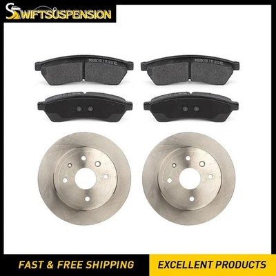 Rear Disc Brake Pad Set Disc Brake Rotor Magma for Chevrolet Epica 2004-2009 - Image 1 of 4