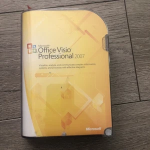 Microsoft Visio Professional 2007 PC New Sealed - Picture 1 of 4