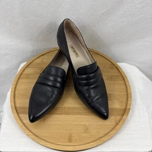 Paul Green Uptown Nori Flat Black Soft Leather Loafer Shoes Women Size US 8 - Picture 1 of 15