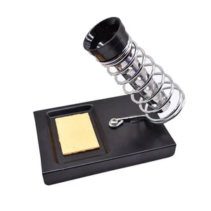 Electric Soldering Iron Stand Metal Holder with Sponge for Easy Maintenance - Picture 1 of 9