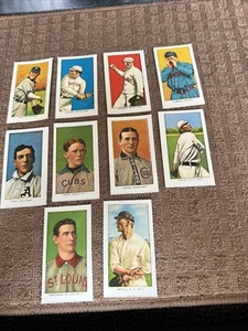 Dover Reprints - 1909-11 T206 Lot Of 10 - Picture 1 of 9