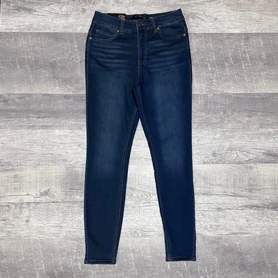 Jean ajustado One 5 One lavado oscuro NUEVO para mujer 6/28 (28X28) tiro alto ajuste bomba Foto 1 de 4