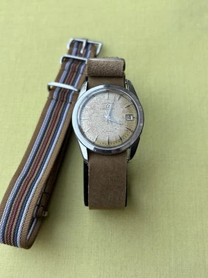 Винтажные швейцарские часы с хронометром Eterna Eternamatic * заводятся, устанавливаются и показывают время - Изображение 1 из 4