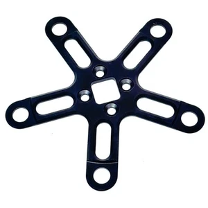 Calculado VSR Serie R Micro Manivela Araña 5 Pernos 110bcd (Negro) - Imagen 1 de 3