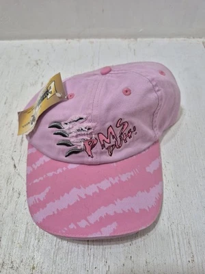 VTG Y2K PMS DUH Hot Pink Adjustable Hat Cap 2000s Girlie Girl Punk Streetwear - Image 1 of 4