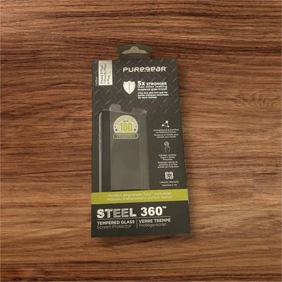 Apple iPhone 8Plus/7 /6s/6 Screen Protector PureGear Steel 360 Tempered Glass - Image 1 of 2
