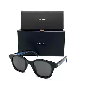 PAUL SMITH GLOVER 001 Black / Gray 49mm Sunglasses - Picture 1 of 4