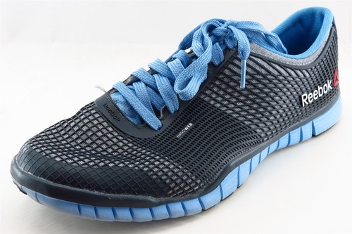 Reebok Scarpe Corsa Tessuto Blu Donna 10 Medium