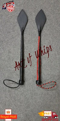 ART OF WHIPS Frusta sculacciata da equitazione intrecciata superiore in pelle per adulti coda di drago frusta frusta