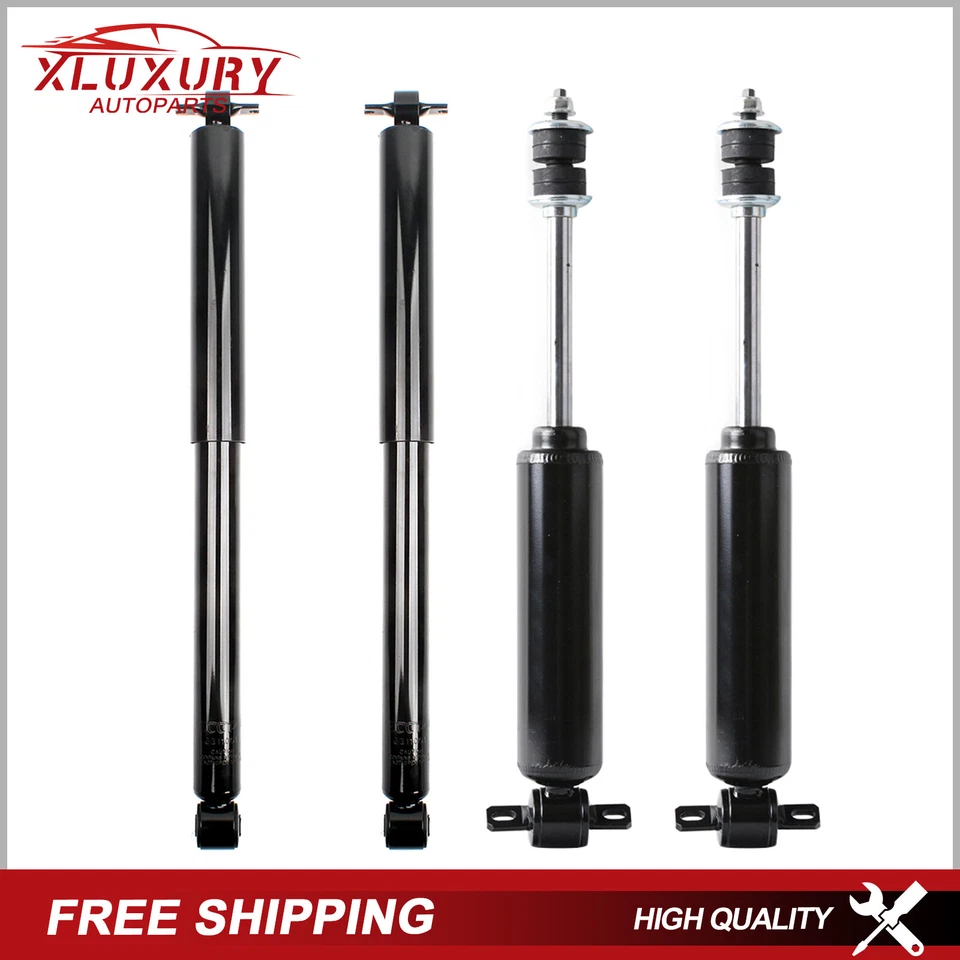 Conjunto de puntal amortiguador delantero trasero para 88-00 Chevrolet C2500 C3500 GMC C2500 C3500 Foto 1 de 4