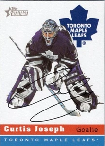 2000-01 Topps Heritage #34 Curtis Joseph Toronto Maple Leafs - Picture 1 of 2