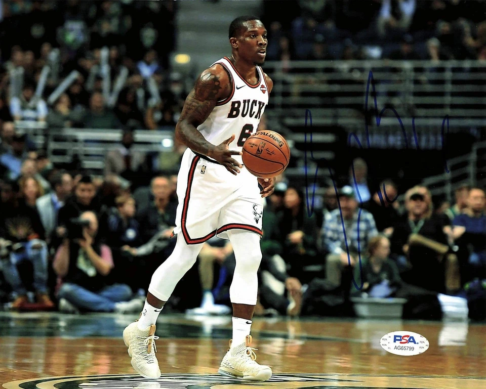 Foto firmada por Eric Bledsoe 8x10 PSA/DNA Milwaukee Bucks autografiada Foto 1 de 1