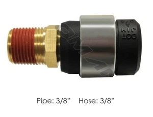 Manguera de freno de aire 3/8 pulgadas pieza de montaje de reparación # 177.71402 - Imagen 1 de 1