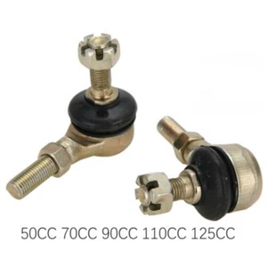 2x ATV Quad 4-Wheeler Tie Rod Ball Joint 10mm Metal for 50cc 70cc 90cc - Picture 1 of 5