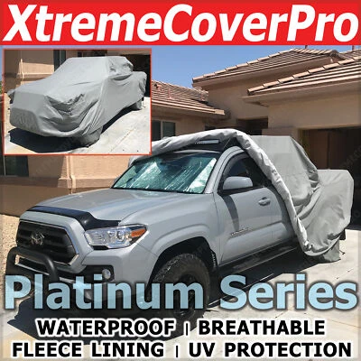 Cubierta impermeable para camioneta Nissan Frontier 2022 doble cabina platón estándar Foto 1 de 4