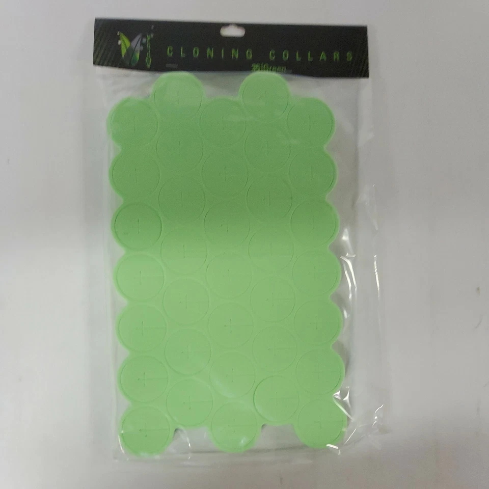 Paquete de 35 collares de clonación blandos EZ-Clone verdes  Foto 1 de 4