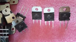 TIP140  Qty4   SGS-Thomson NPN Power Darlington Tr complementary to TIP145- PNP - Picture 1 of 3