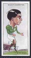 WILLS-RUGBY INTERNATIONALS-#42- BYERS