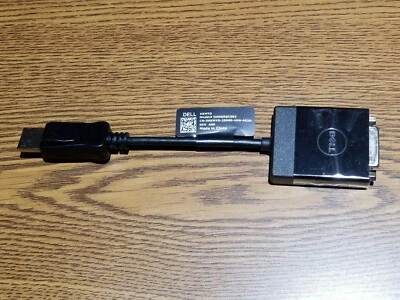 Genuine Dell DisplayPort to DVI-D Adapter - Image 1 of 4