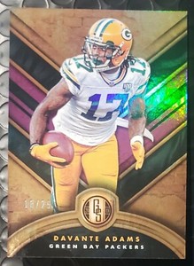 🔥2021 Panini Gold Standard Davante Adams /25 #63 Packers 