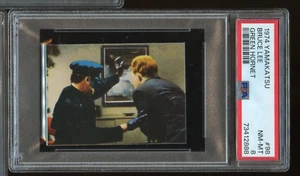 1974 Yamakatsu #98 Bruce Lee "Green Hornet" PSA 8 - Picture 1 of 2