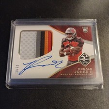#10/20 Ronald Jones Rookie Auto 2018 Panini Limited Autograph USC Chiefs Bucs