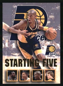 Dale Davis Duane Ferrell/Reggie Miller/Jalen Rose/Rik Smits 1996 Hoops #11