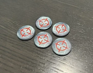 Monster Slaughter | 5 Zielmarker-Token | Offizielle Ersatzspielstücke - Bild 1 von 5