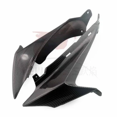 Carbon Fiber Side Nose Air Intake Ram Fairng For Suzuki GSXR 600 750 2008-2010 - Imagem 1 de 4