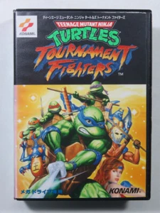 TEENAGE MUTANT NINJA TURTLES TOURNAMENT FIGHTERS SEGA MEGADRIVE (MD) NTSC-JAPAN - Photo 1/11