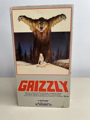 Grizzly VHS Media Christopher George Video Treasures Media - Image 1 of 4