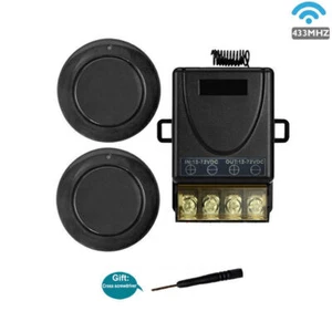 433MHz DC12V-72V Remote Control Switch 1CH RF Relay Receiver For LED Light - Picture 1 of 24