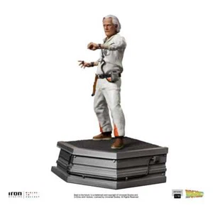 Back to the Future Art Scale Statue 1/10 Doc Brown 22cm Iron Studios - Picture 1 of 1