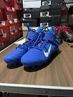 New Nike Alpha Menace Varsity 2 Football Cleat Blue Sneakers AQ8154-400 Men’s 9