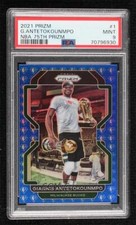 2021-22 Panini Prizm NBA 75th Anniversary Giannis Antetokounmpo #1 PSA 9 MINT