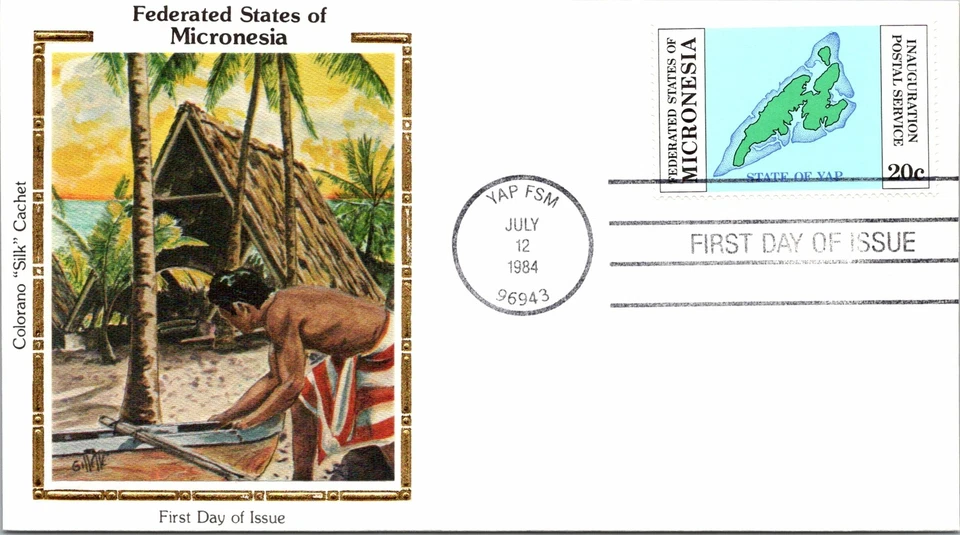 Micronesia FDC 1984 - Federated States of Micronesia - F29740 - Image 1 of 2