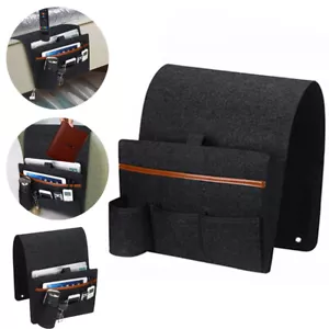 5 Pockets Sofa Arm Rest TV Remote Control Tidy Organizer Holder Chair Couch Bag - Picture 1 of 8