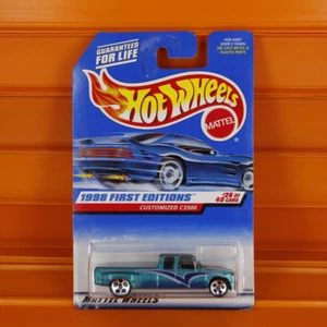 Hot Wheels - 1998 - CUSTOMIZED C3500 (Dicke Streifen)  First Editions 26/40 #663 - Bild 1 von 7