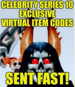 Roblox Celebrity Series 10 Exclusive Virtual Item Code Messaged FAST - Picture 1 of 27