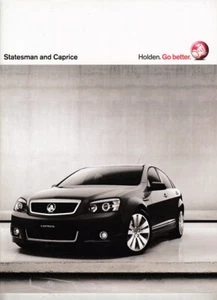 2009 HOLDEN WM STATESMAN & CAPRICE Prestige 32p Brochure Like VE COMMODORE - Picture 1 of 5