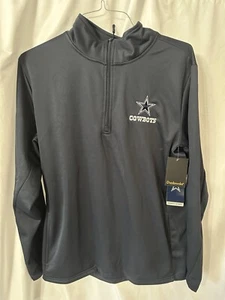 Dunbrooke Men's Dallas Cowboys All-Star Tech Quarter-Zip Top Gray Size Large NWT - Bild 1 von 4