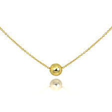 9ct Gold Fine Belcher Chain 18 Inch Necklace with 5mm Ball