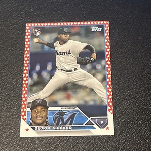 2023 Topps Update #US320 George Soriano Independence Day /76